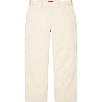 Supreme Arbeits Pant Hose Weiß | CH422ZG