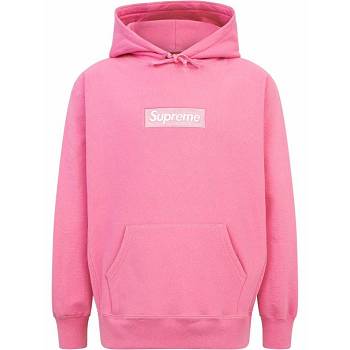 Supreme Box Logo Hoodie Rosa | CH487UT
