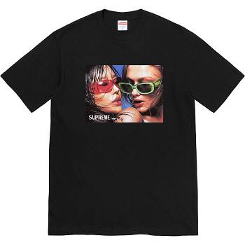 Supreme Eyewear Tee T-shirts Schwarz | CH227UT