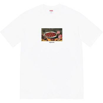 Supreme Strawberries Tee T-shirts Weiß | CH250RW